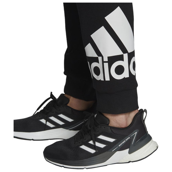 Adidas Ανδρικό παντελόνι φόρμας Essentials Fleece Tapered Cuff Logo Pants Adidas Ανδρικό παντελόνι φόρμας Essentials Fleece Tapered Cuff Logo Pants